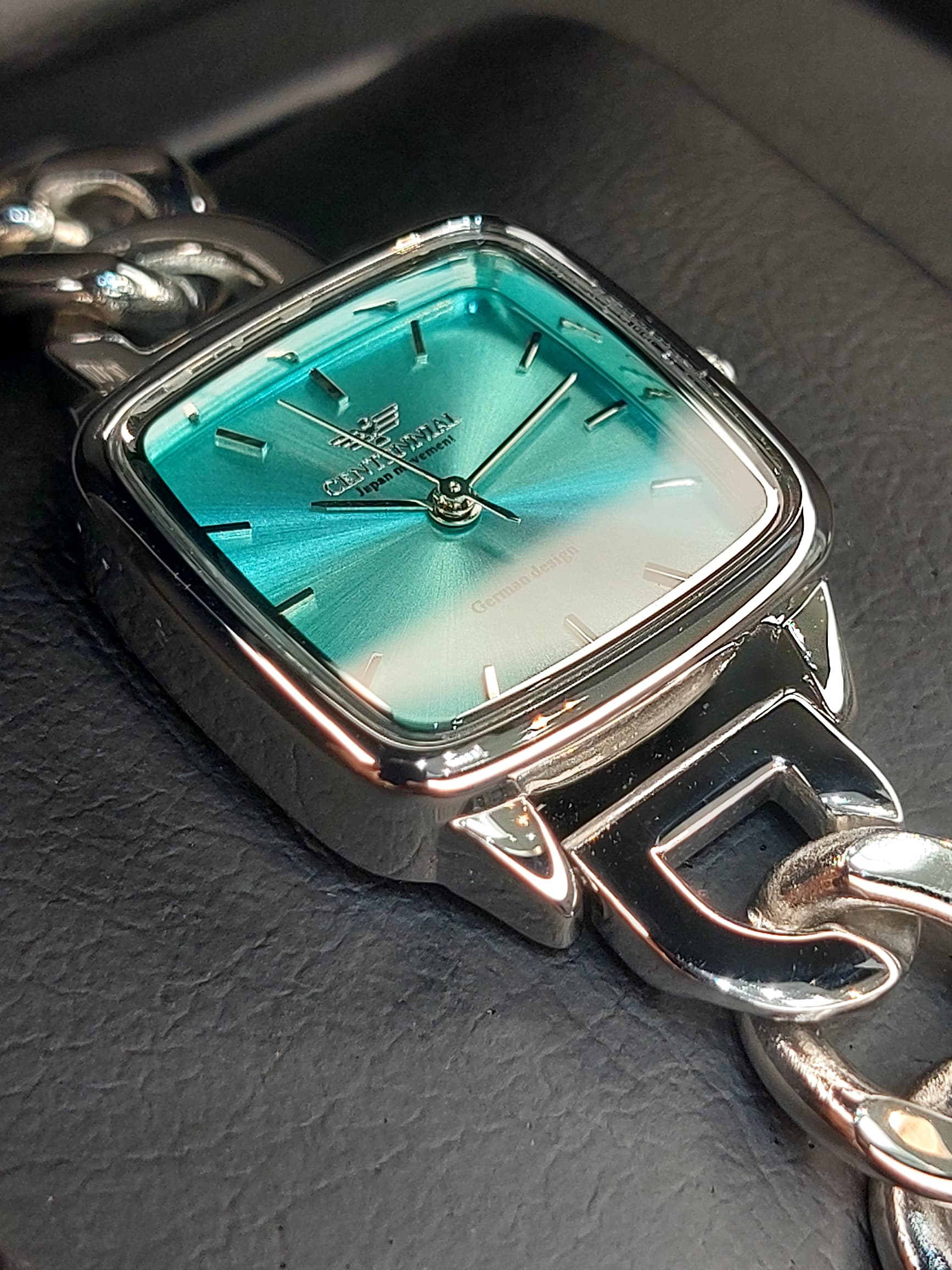 ساعت کلاسیک زنانه برند CentennialمدلMS.2253.306L  فیروزه ای روشن